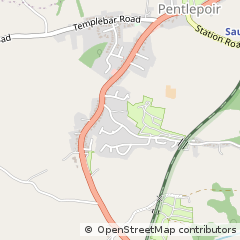 Map of Saundersfoot