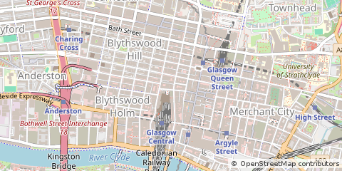 Map of Glasgow