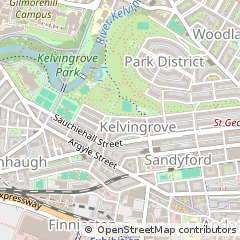 Map of Glasgow