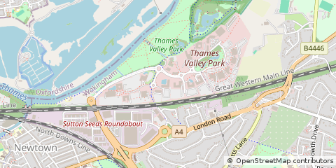 Map of Reading