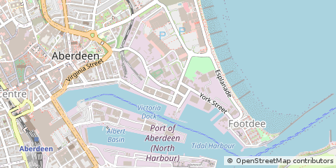 Map of Aberdeen