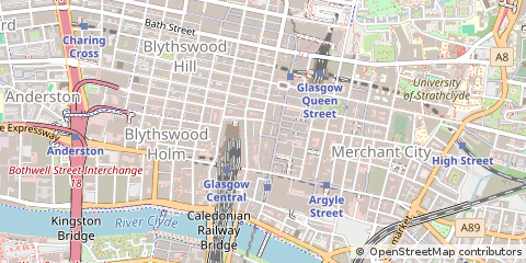 Map of Glasgow