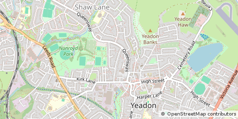 Map of Leeds