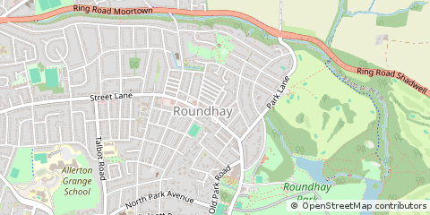 Map of Leeds
