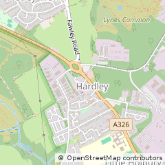 Map of Southampton, Hampshire