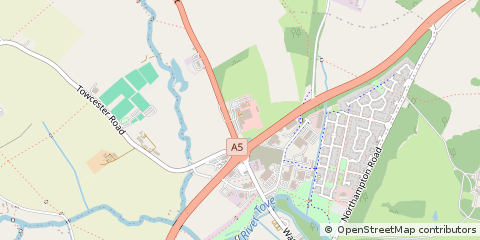 Map of Towcester