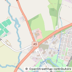 Map of Towcester