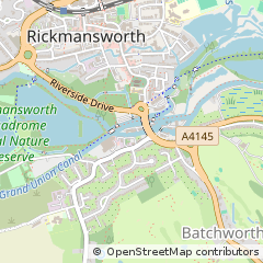 Map of Rickmansworth