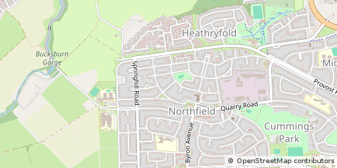 Map of Aberdeen