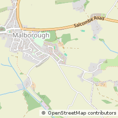 Map of Kingsbridge, Devon