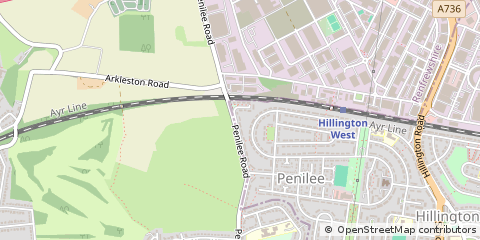 Map of Glasgow