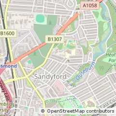 Map of Newcastle Upon Tyne