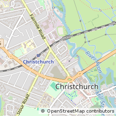 Map of Christchurch