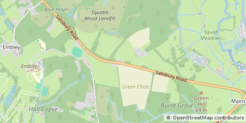 Map of Romsey, SO51 6OJ