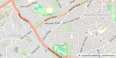 Map of Derby