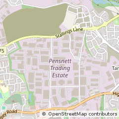 Map of Kingswinford, West Midlands