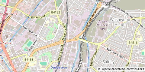Map of Birmingham