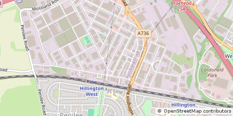 Map of Glasgow