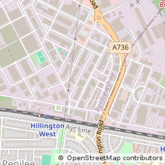 Map of Glasgow