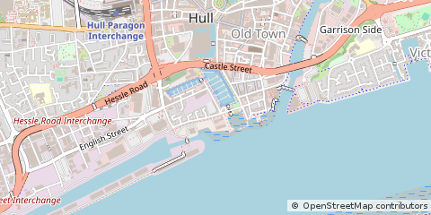 Map of Hull