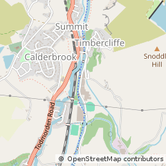 Map of Littleborough, Lancashire