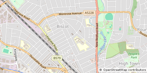 Map of Luton