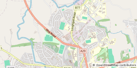 Map of Armagh, CO. Armagh