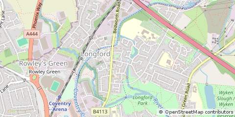 Map of Coventry