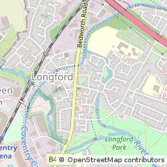 Map of Coventry