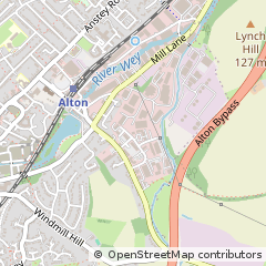 Map of Alton, Hampshire