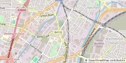 Map of Birmingham