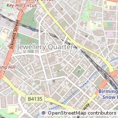 Map of Birmingham, West Midlands