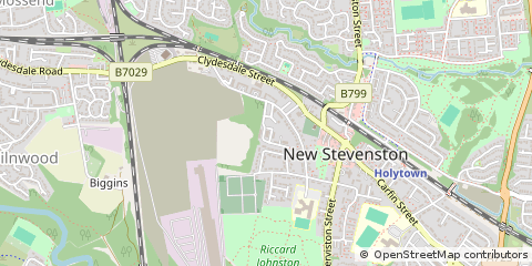 Map of Motherwell