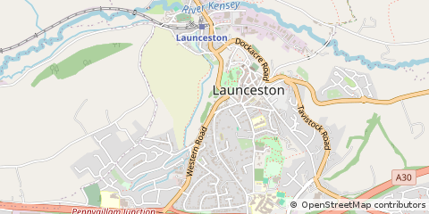 Map of Launceston