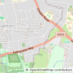Map of Leicester