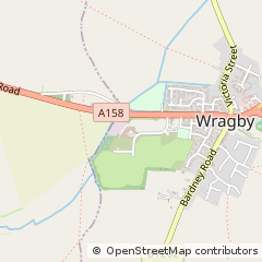 Map of Market Rasen, Lincolnshire
