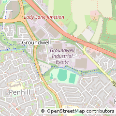Map of Swindon, Wiltshire