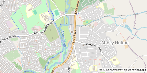 Map of Stoke-on-Trent
