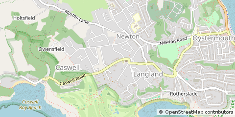 Map of Swansea