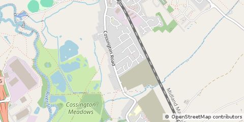 Map of Loughborough