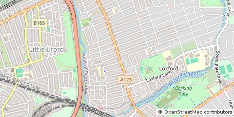 Map of Ilford
