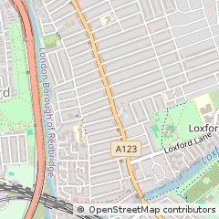 Map of Ilford