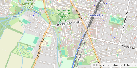 Map of Cambridge