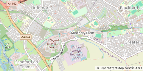 Map of Oxford