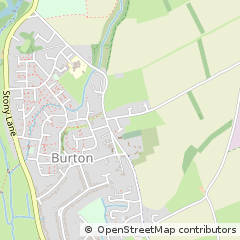 Map of Christchurch, Dorset