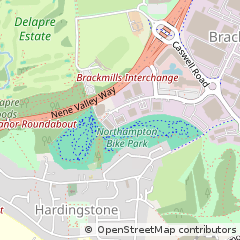 Map of Northampton