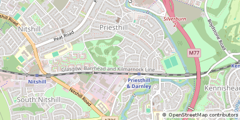 Map of Hillington