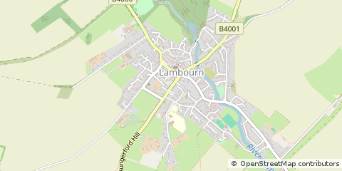 Map of Hungerford