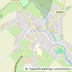 Map of Hungerford