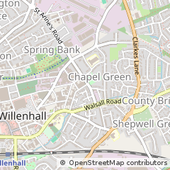 Map of Willenhall
